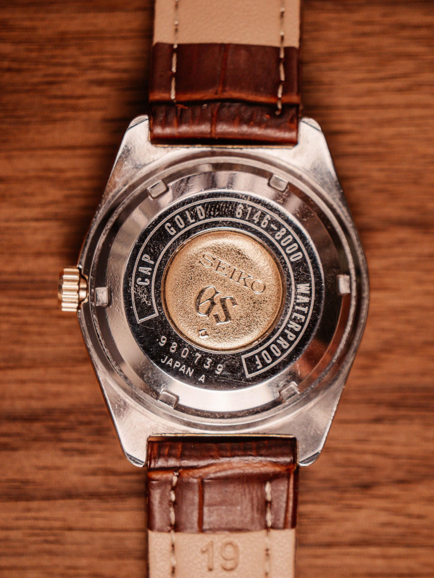 SEIKO Grand Seiko GS Gold Hi-Beat 6146-8000 Automatic