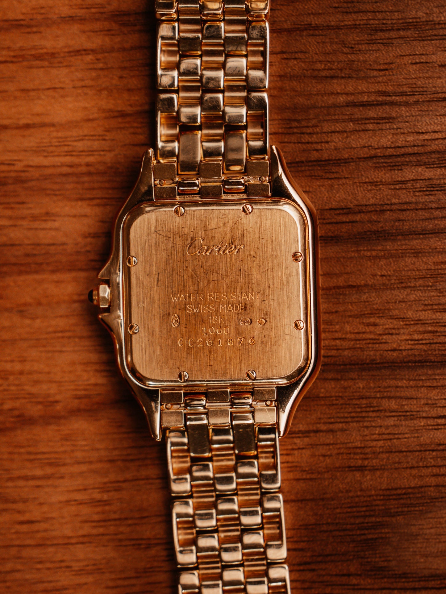 Cartier 18K Panther Vintage Large Model