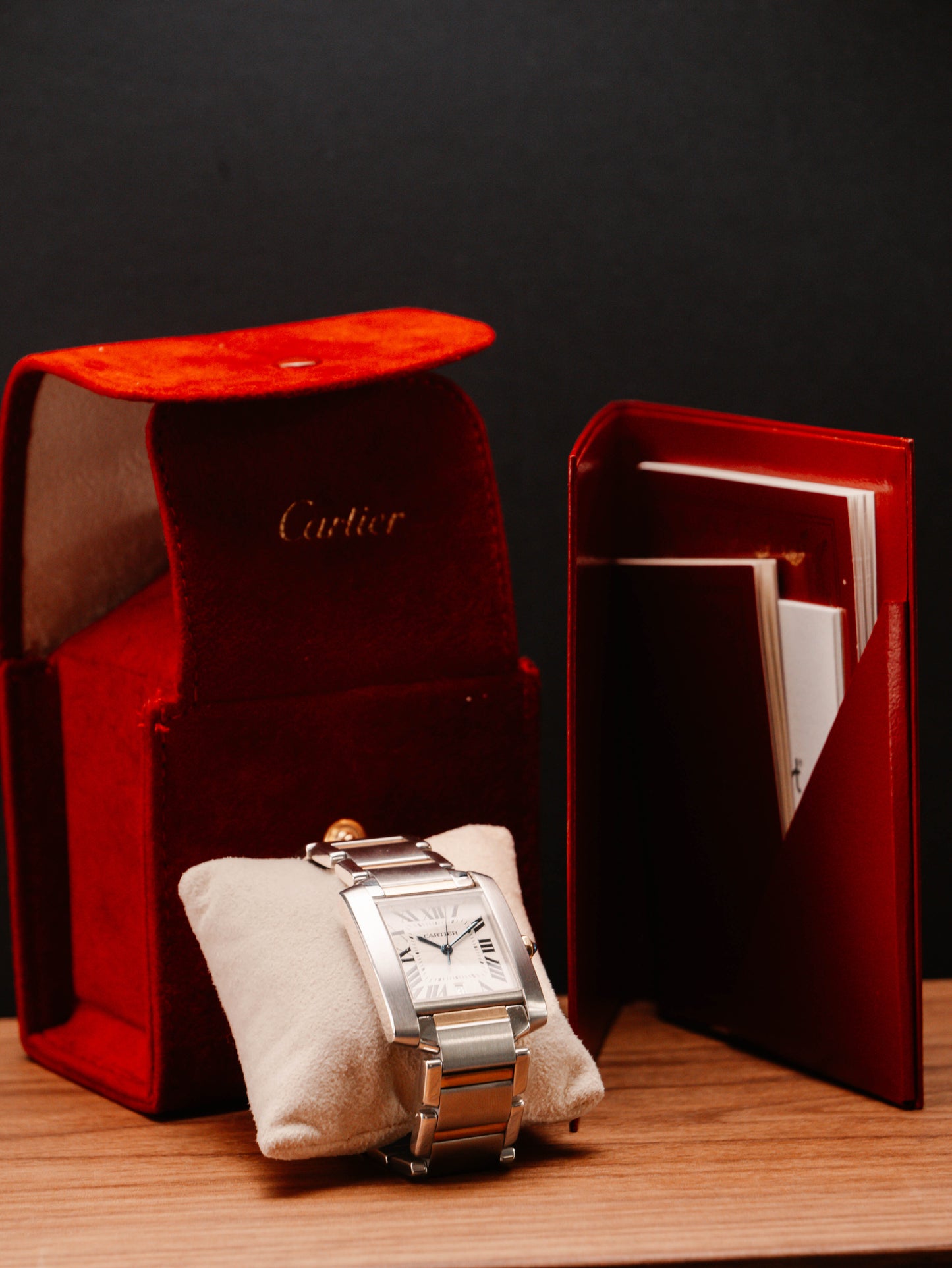Cartier Tank Francaise Large Model W51005Q4