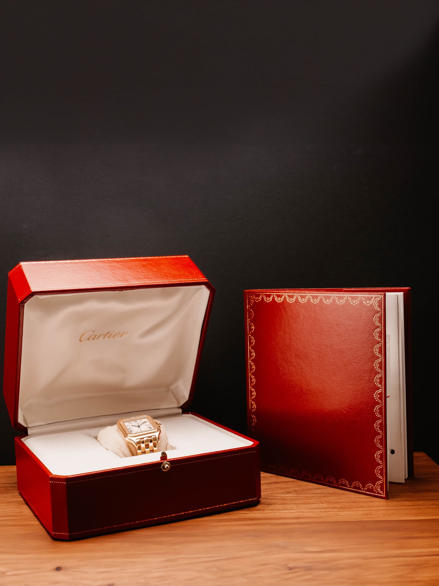 Cartier 18K Panther Vintage Large Model