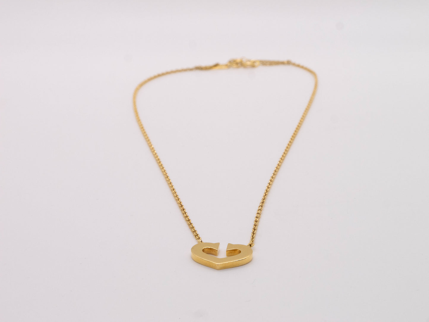 Cartier C de Cartier Heart Necklace