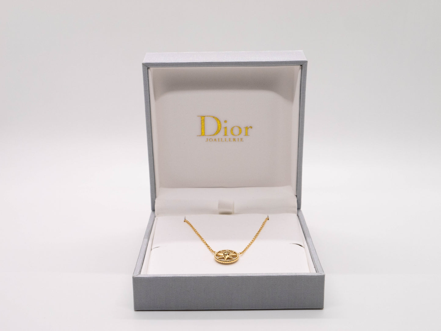Christian Dior Des Vents Medallion Necklace