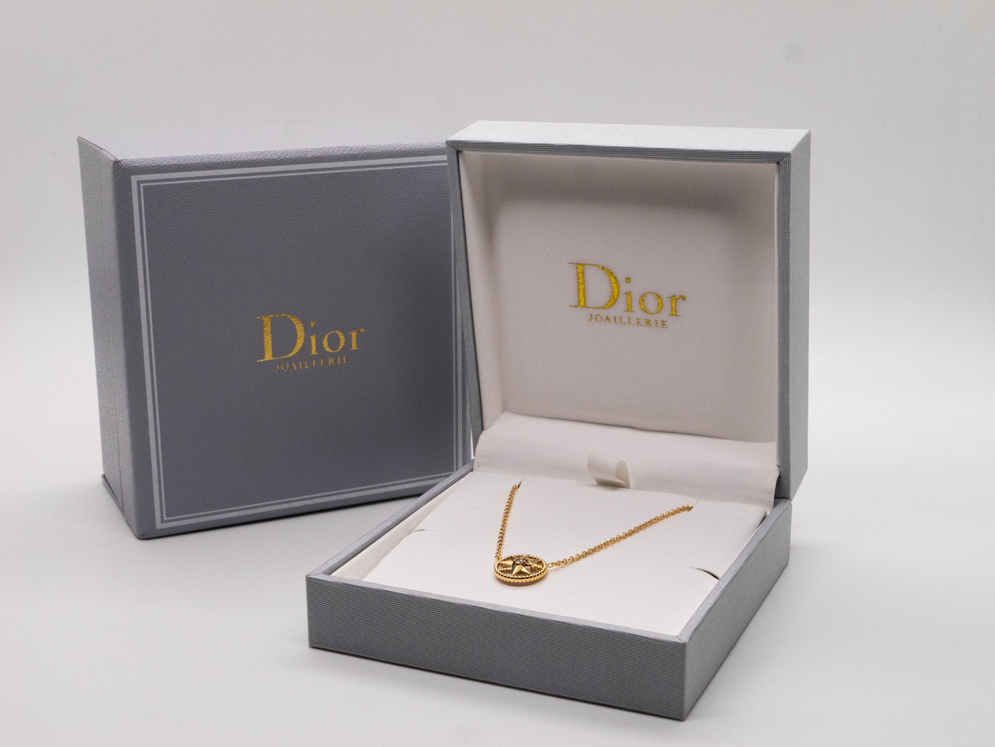Christian Dior Des Vents Medallion Necklace