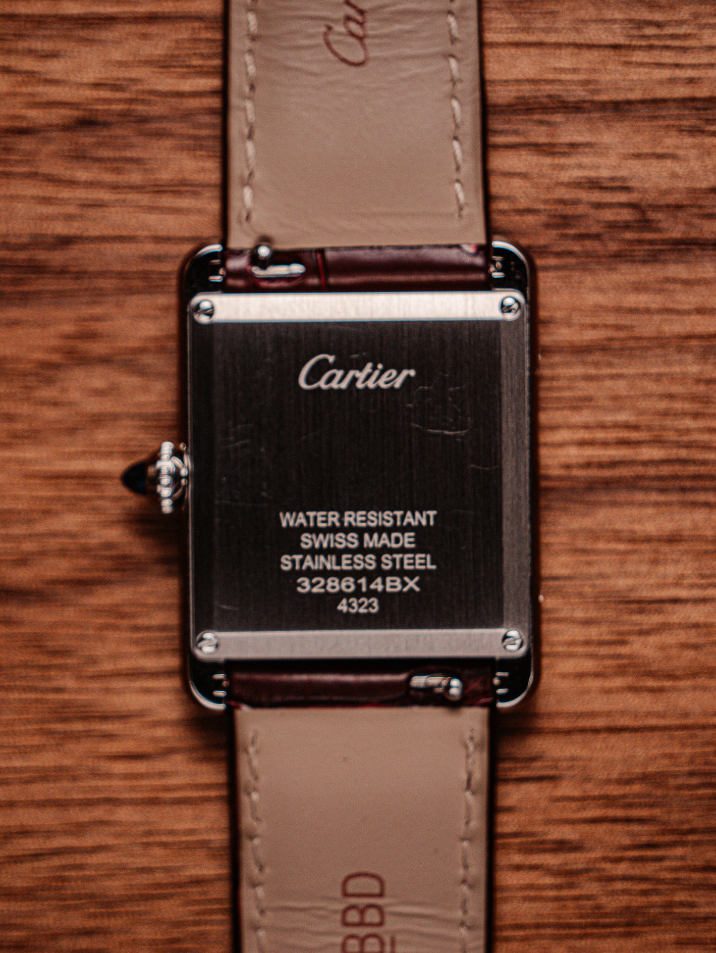 Cartier Must Tank Large In Red WSTA0054