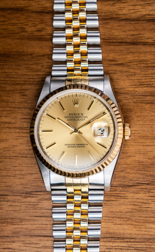 Rolex Datejust Two Tone 36mm 16233